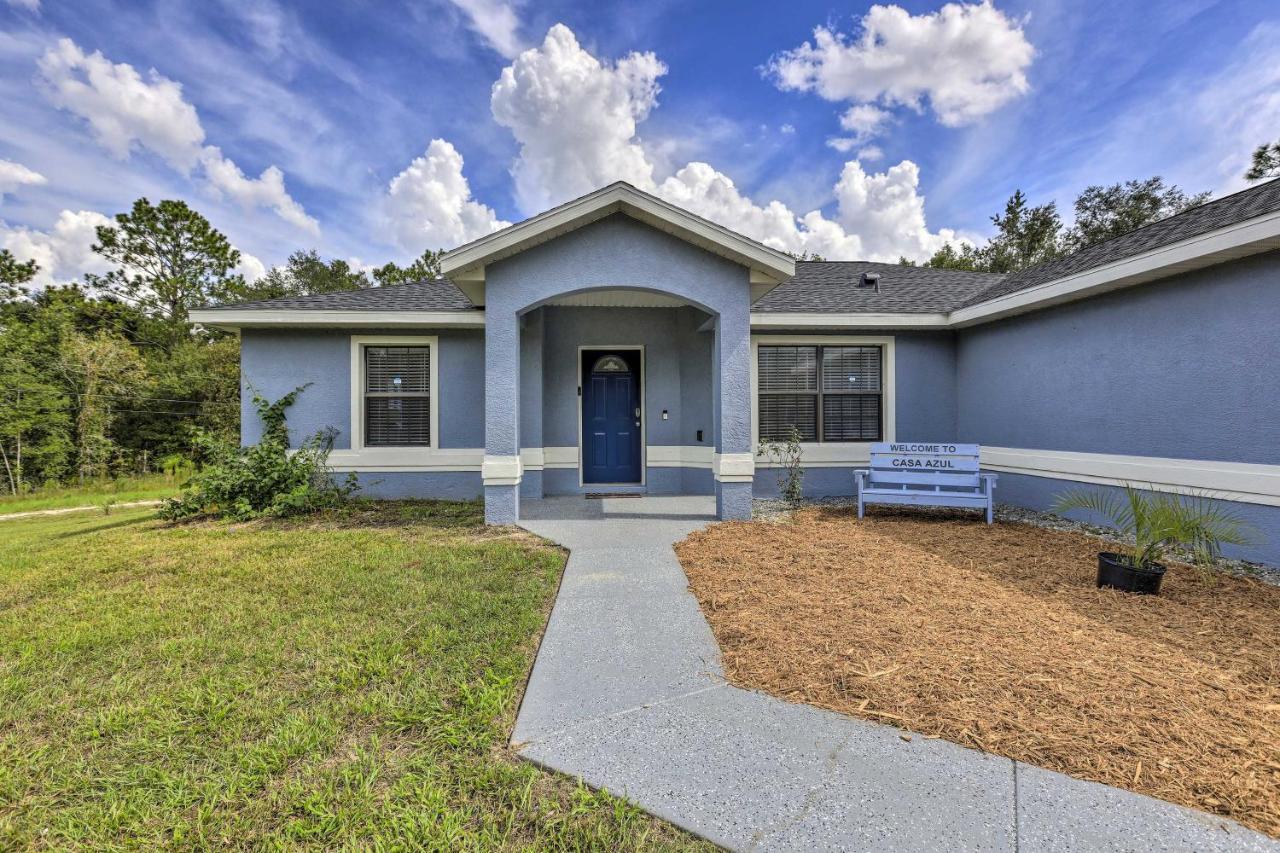 Ocala Casa Azul 7 Mi To World Equestrian Center 빌라 외부 사진